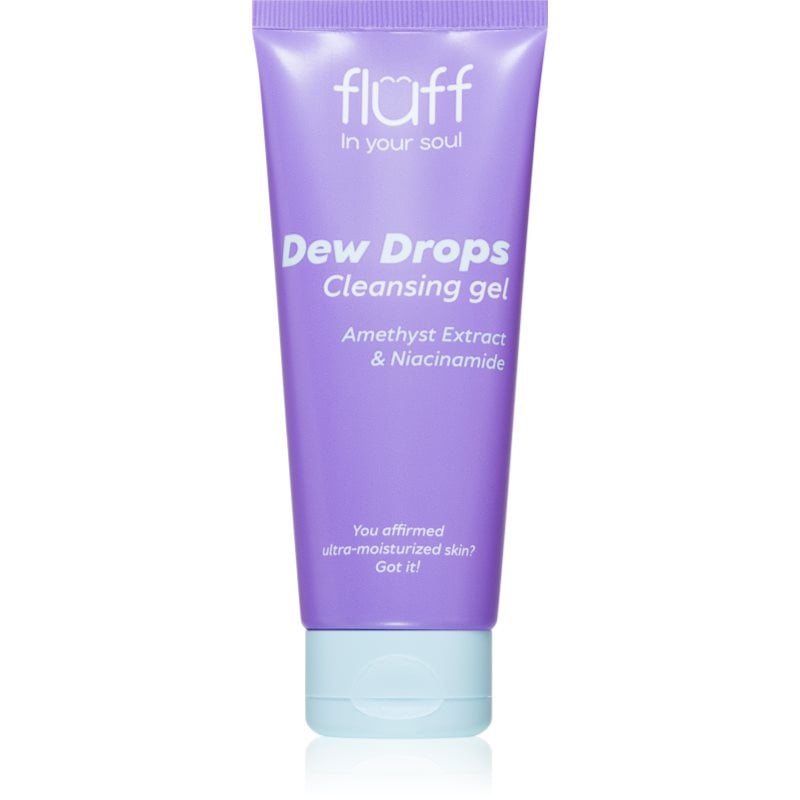 Fluff Dew Drops почистващ гел за лице с ниацинамид