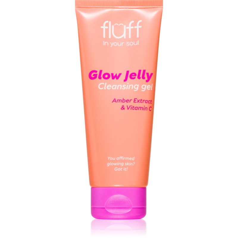Fluff Glow Jelly почистващ гел за лице с витамин С - Грижа за лице - Сравни цени от 1 магазин с безплатна доставка