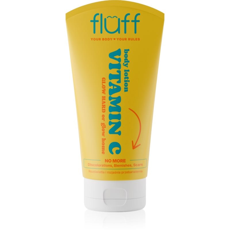 Fluff Vitamin C озаряващ лосион за тяло с витамин С - Грижа за тяло - Сравни цени от 1 магазин с безплатна доставка