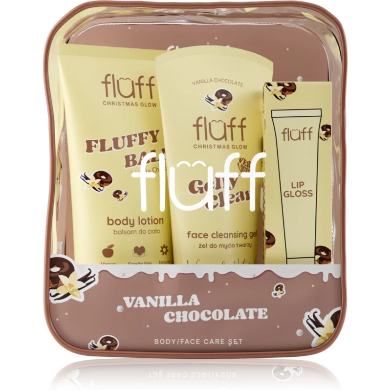 Fluff Christmas Glow Vanilla Chocolate коледен подаръчен комплект - Комплект - Сравни цени от 1 магазин с безплатна доставка