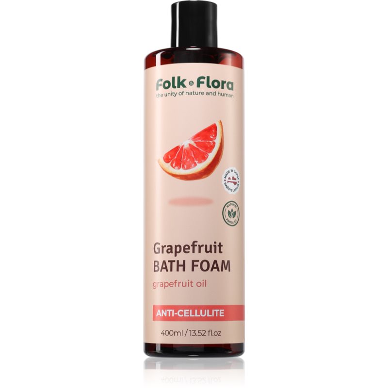 Folk & Flora Grapefruit пяна за вана - Грижа за тяло - Сравни цени от 1 магазин с безплатна доставка