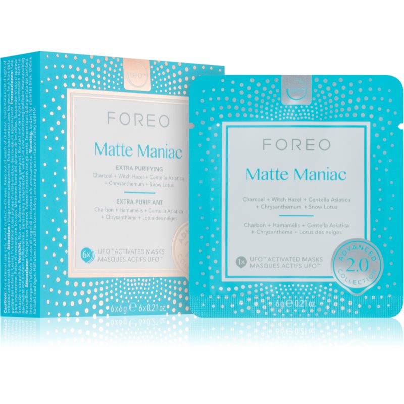 FOREO UFO™ Matte Maniac почистваща маска за лице - Грижа за лице - Сравни цени от 1 магазин с безплатна доставка