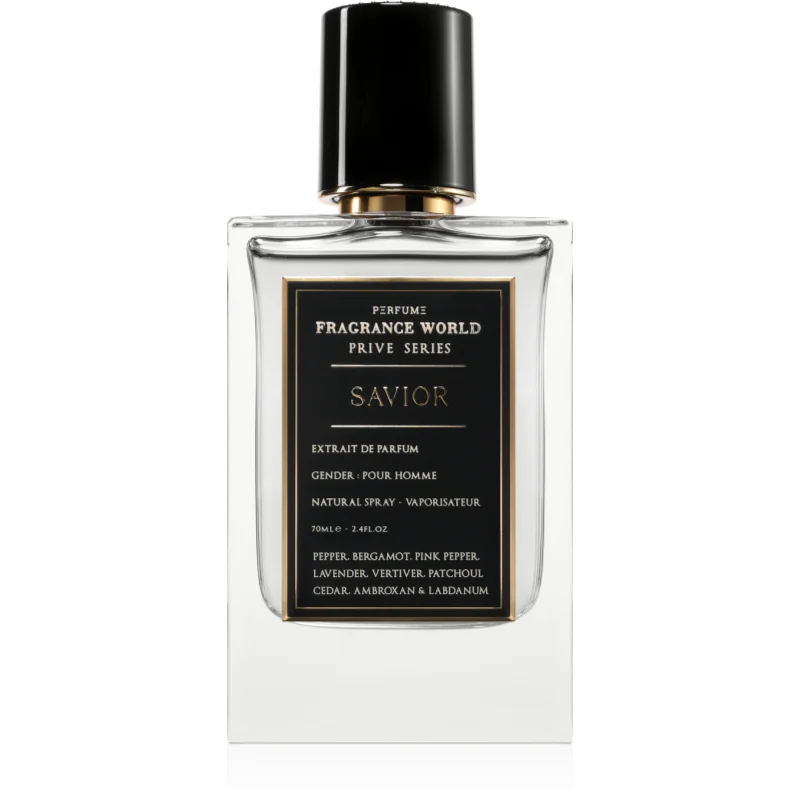 Fragrance World Fragrance World Prive Series Savior за мъже EDP - Мъжки парфюм - Сравни цени от 1 магазин с безплатна доставка