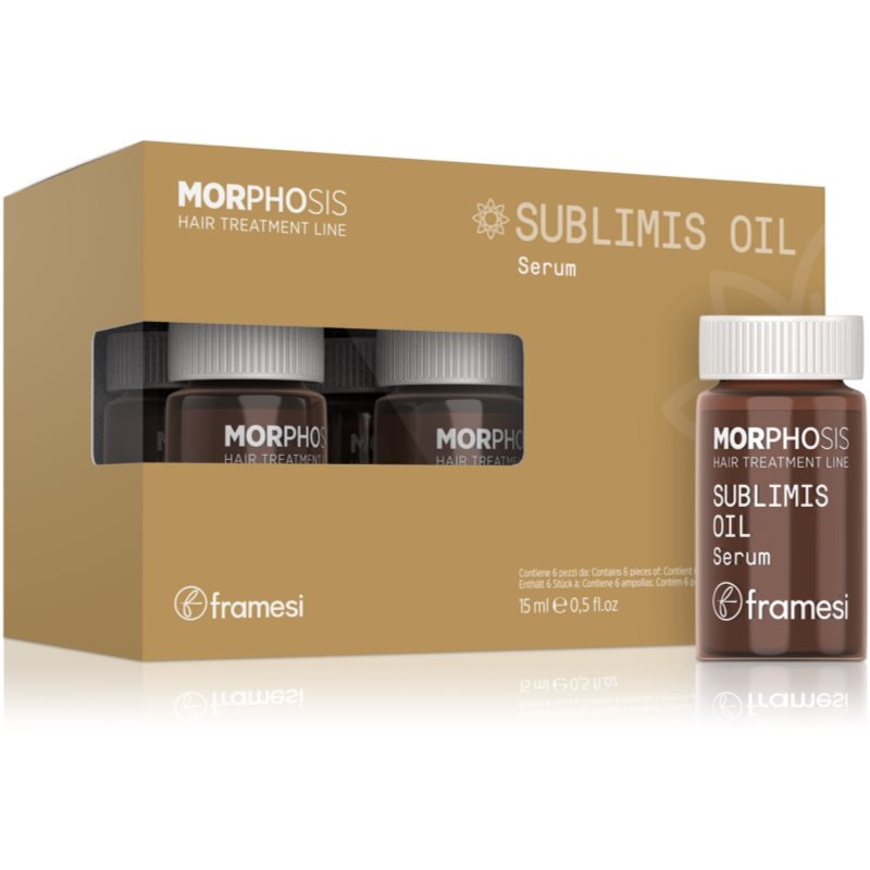 Framesi Morphosis Sublimis Oil интензивен хидратиращ серум За коса 6x - Грижа за коса - Сравни цени от 1 магазин с безплатна доставка