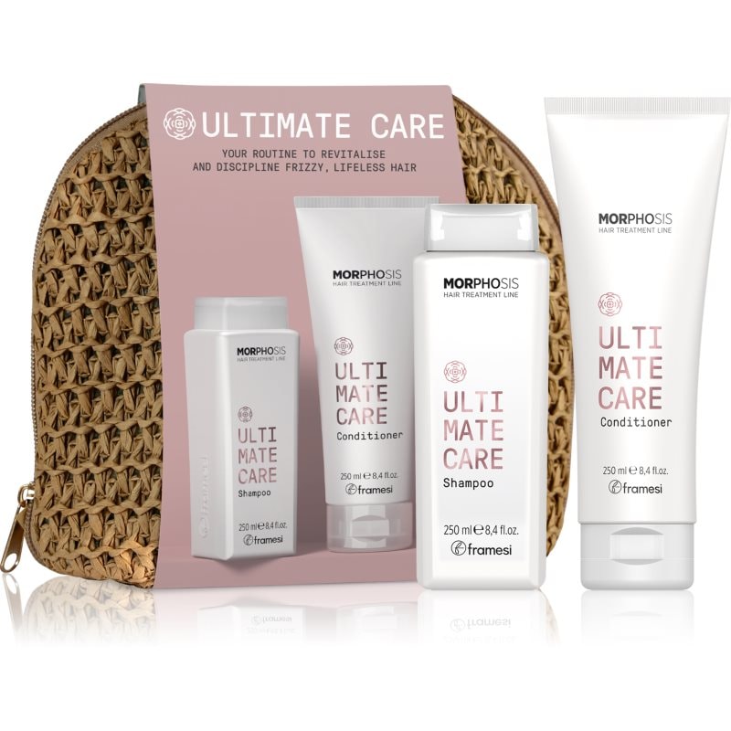 Framesi Morphosis Ultimate Care Kit подаръчен комплект против цъфтене - Комплект - Сравни цени от 1 магазин с безплатна доставка
