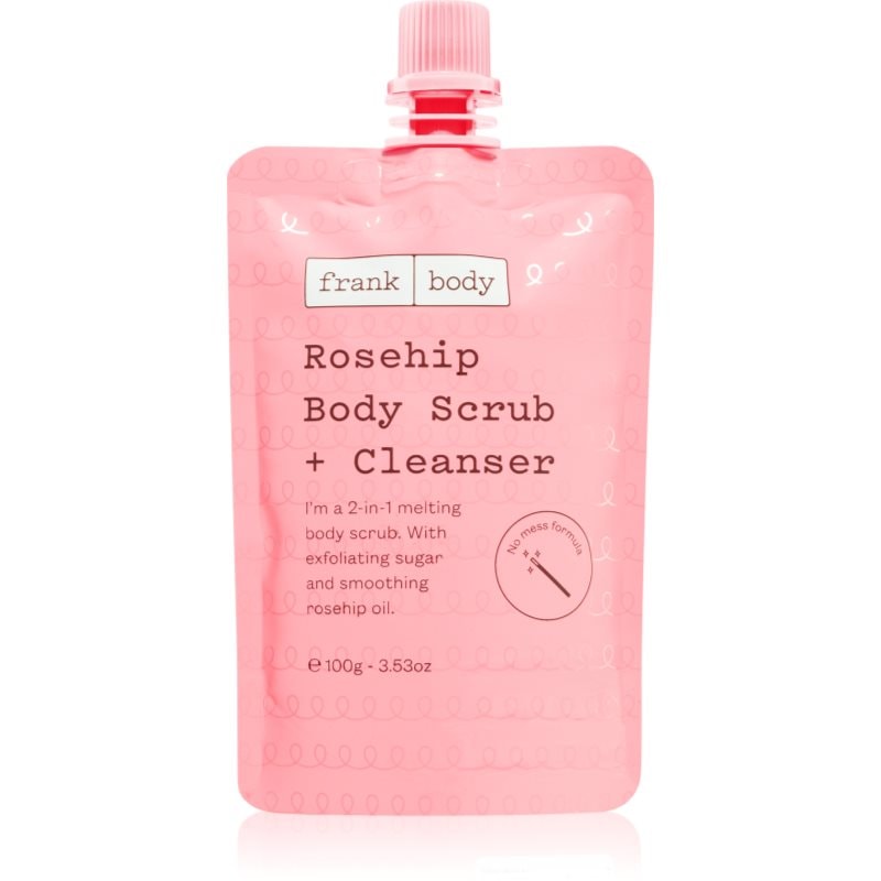 Frank Body Rosehip почистващ пилинг за тяло 2 в 1 - Грижа за тяло - Сравни цени от 1 магазин с безплатна доставка