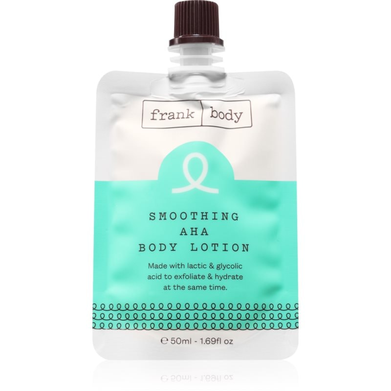 Frank Body Smoothing AHA Хидратиращ и подхранващ крем с млечна киселина - Грижа за тяло - Сравни цени от 1 магазин с безплатна доставка