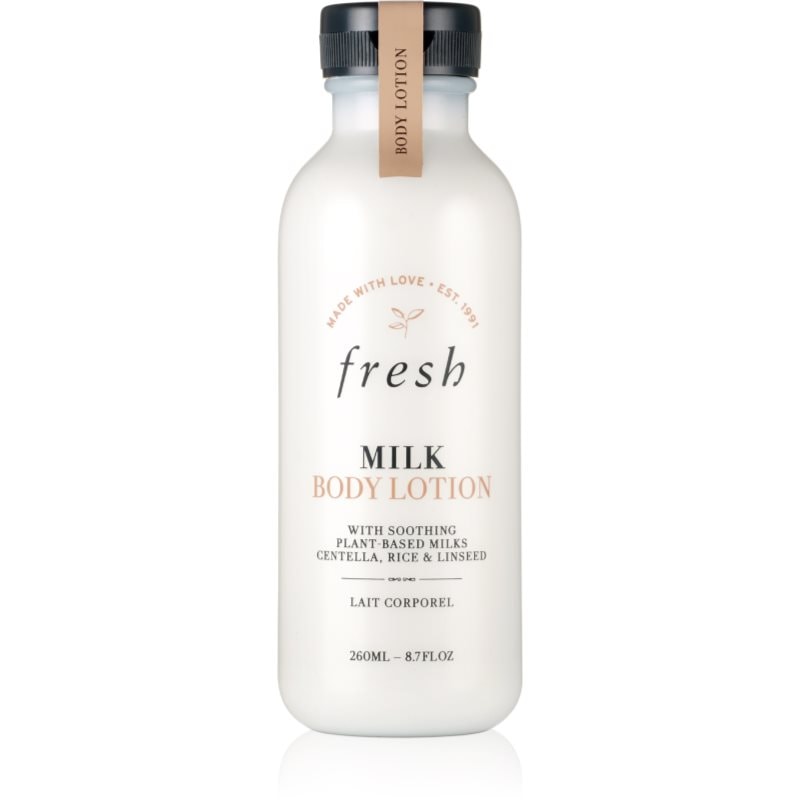 fresh fresh Milk Body Lotion хидратиращо мляко за тяло с растително мляко - Унисекс парфюм 260мл - Сравни цени от 1 магазин с безплатна доставка