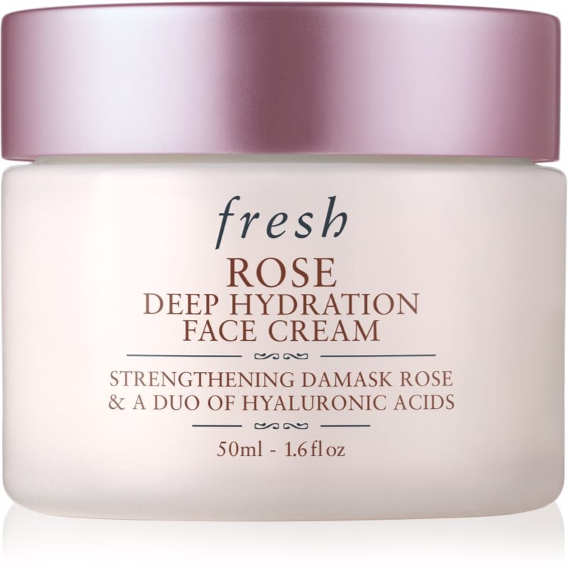fresh Rose Deep Hydration Face Cream хидратиращ крем за лице с хиалуронова киселина