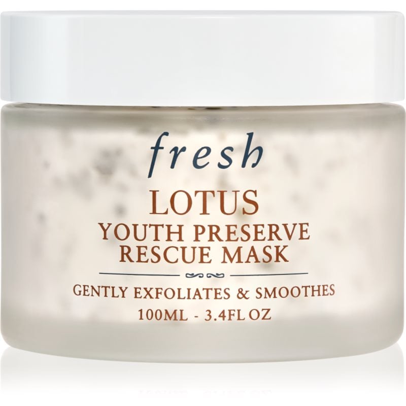 fresh Lotus Youth Preserve Rescue Mask ексфолираща маска анти стареене