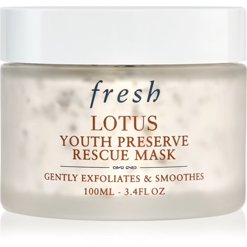 fresh fresh Lotus Youth Preserve Rescue Mask ексфолираща маска анти стареене - Унисекс парфюм 30мл - Сравни цени от 1 магазин с безплатна доставка