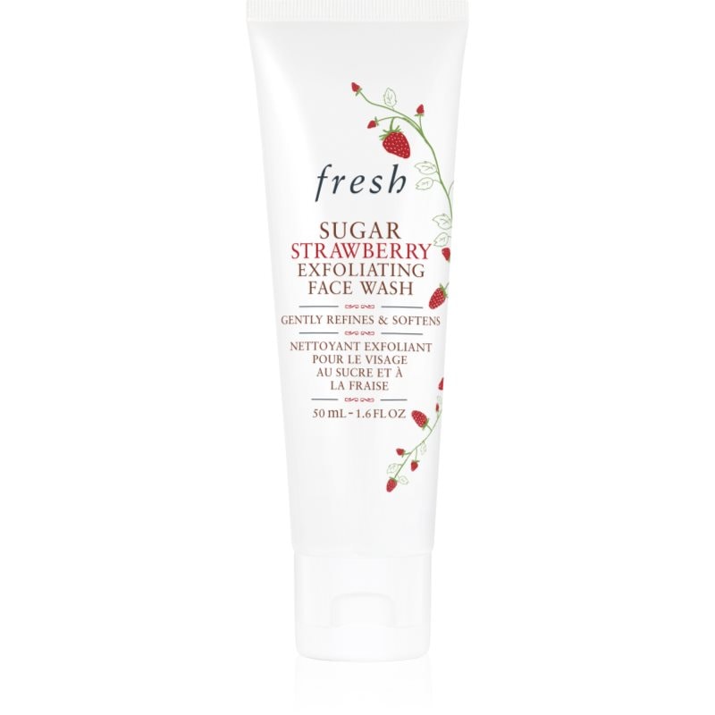 fresh fresh Sugar Strawberry Face Wash ексфолиращ почистващ гел - Унисекс парфюм 50мл - Сравни цени от 1 магазин с безплатна доставка