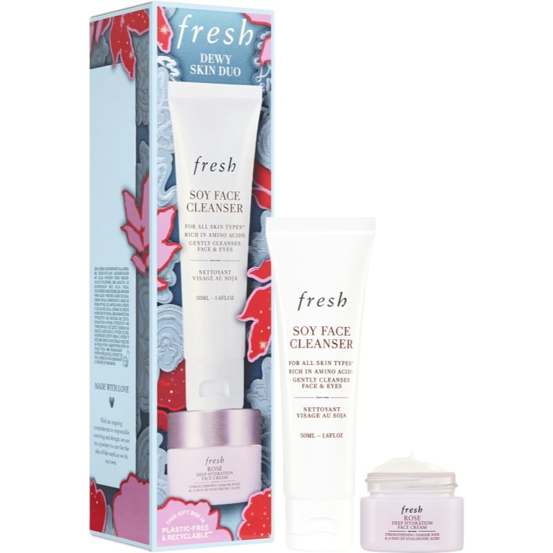 fresh Rose Dewy Skin Duo комплект за грижа за лицето - Комплект - Сравни цени от 1 магазин с безплатна доставка