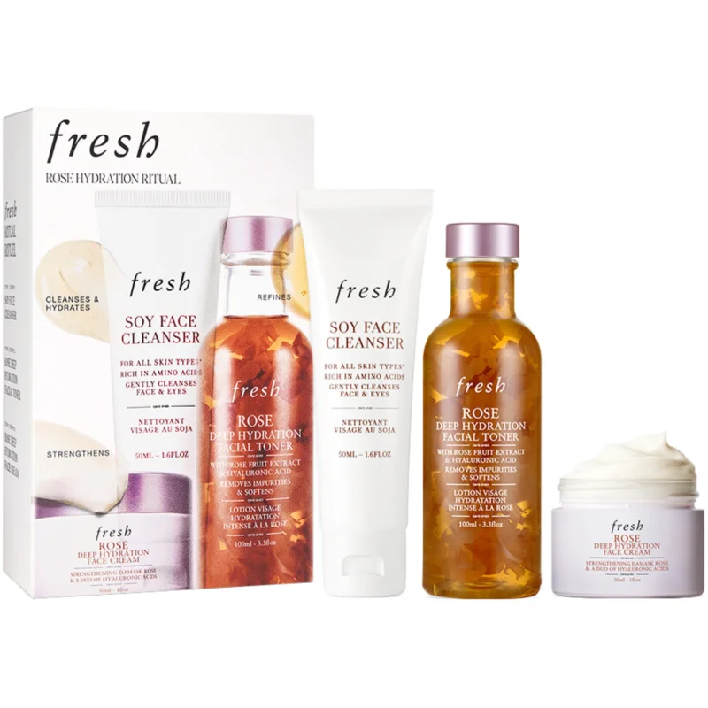 fresh Rose Hydration Ritual комплект за грижа за лице - Комплект - Сравни цени от 1 магазин с безплатна доставка
