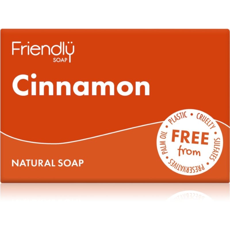 Friendly Soap Natural Soap Cinnamon натурален сапун - Грижа за тяло - Сравни цени от 1 магазин с безплатна доставка