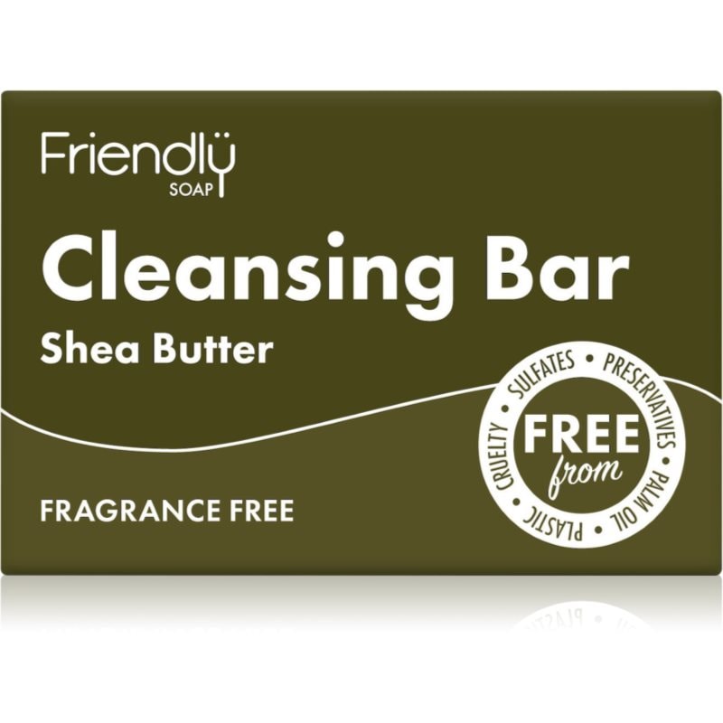 Friendly Soap Friendly Soap Cleansing Bar Shea Butter натурален сапун за лице - Унисекс парфюм 95мл - Сравни цени от 1 магазин с безплатна доставка