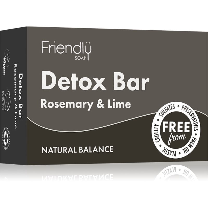 Friendly Soap Detox Bar Rosemary & Lime натурален сапун