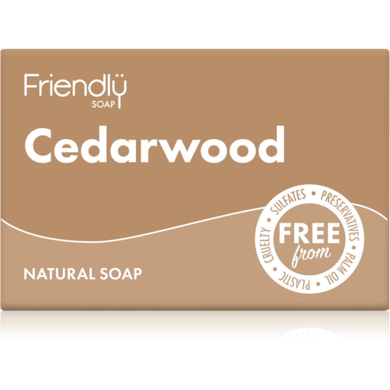 Friendly Soap Natural Soap Cedarwood натурален сапун - Грижа за тяло - Сравни цени от 1 магазин с безплатна доставка