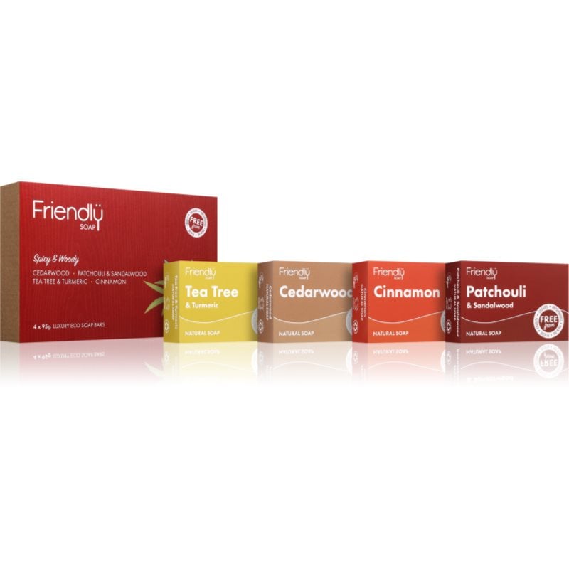 Friendly Soap Spicy & Woody подаръчен комплект