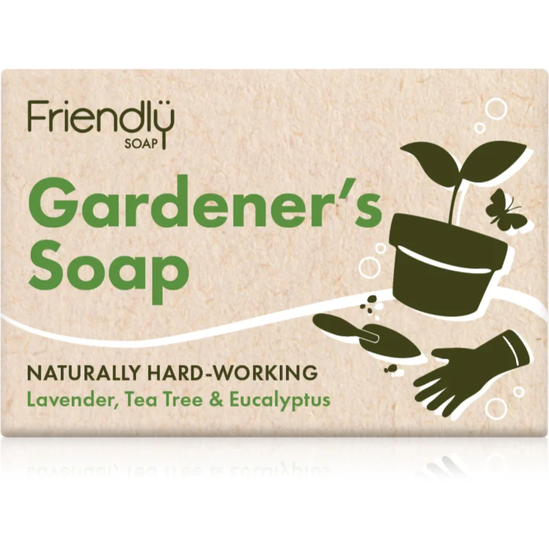 Friendly Soap Gardener's Soap естествен твърд сапун за лице, тяло и коса