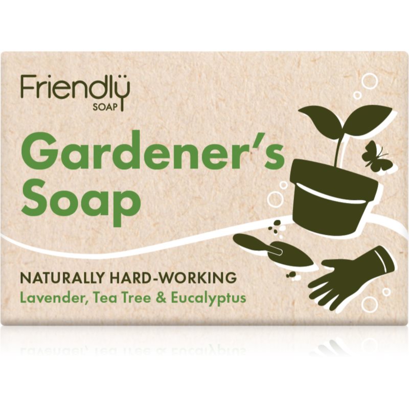 Friendly Soap Gardener's Soap естествен твърд сапун за лице, тяло и коса - Грижа за тяло - Сравни цени от 1 магазин с безплатна доставка
