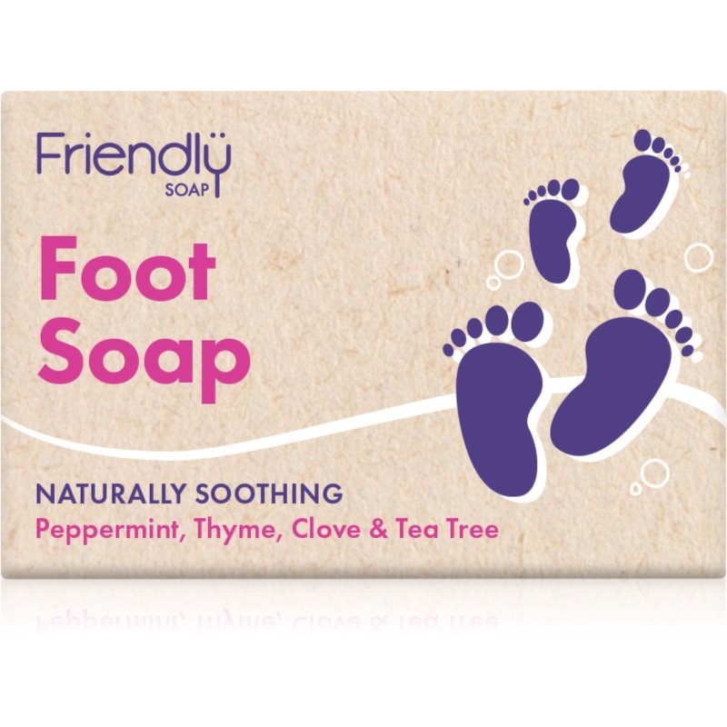 Friendly Soap Friendly Soap Foot Soap естествен твърд сапун за крака - Унисекс парфюм 95мл - Сравни цени от 1 магазин с безплатна доставка