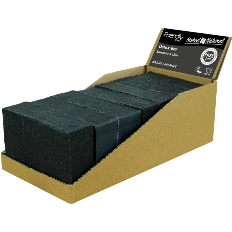 Friendly Soap Detox Bar Rosemary & Lime натурален сапун - Грижа за тяло - Сравни цени от 1 магазин с безплатна доставка