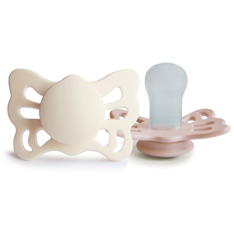FRIGG Butterfly Size 1:0-6 months биберон Cream/Blush - Грижа за тяло - Сравни цени от 1 магазин с безплатна доставка
