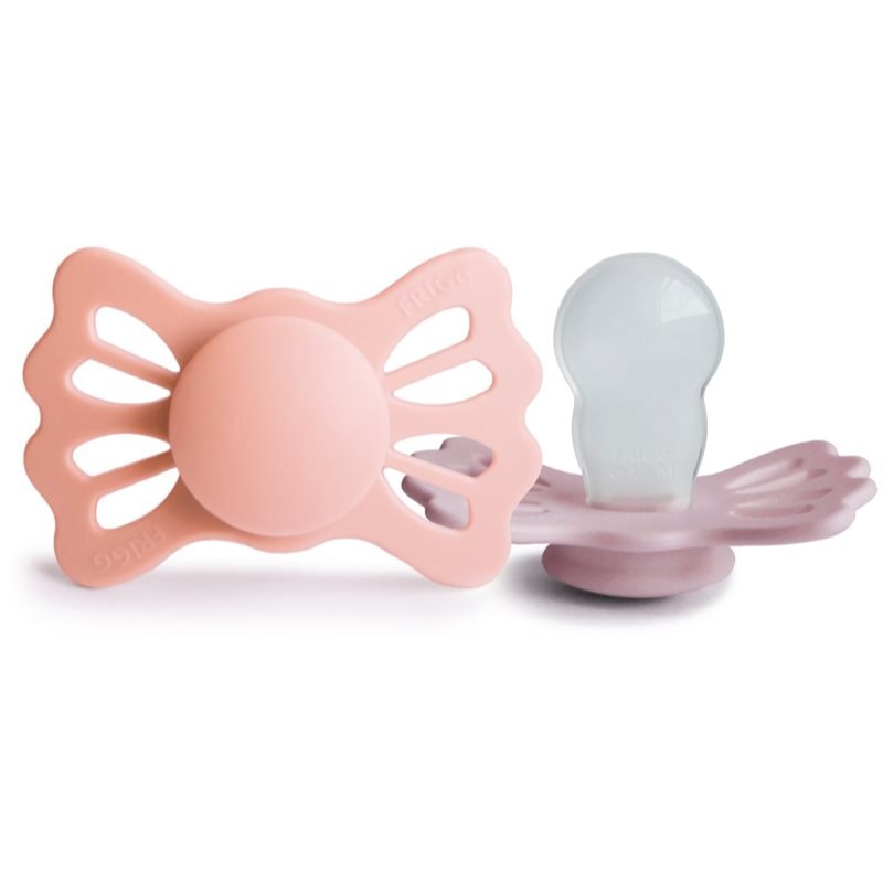 FRIGG Lucky Size 2:6-18 months биберон Pretty in Peach/Primrose - За деца - Сравни цени от 1 магазин с безплатна доставка