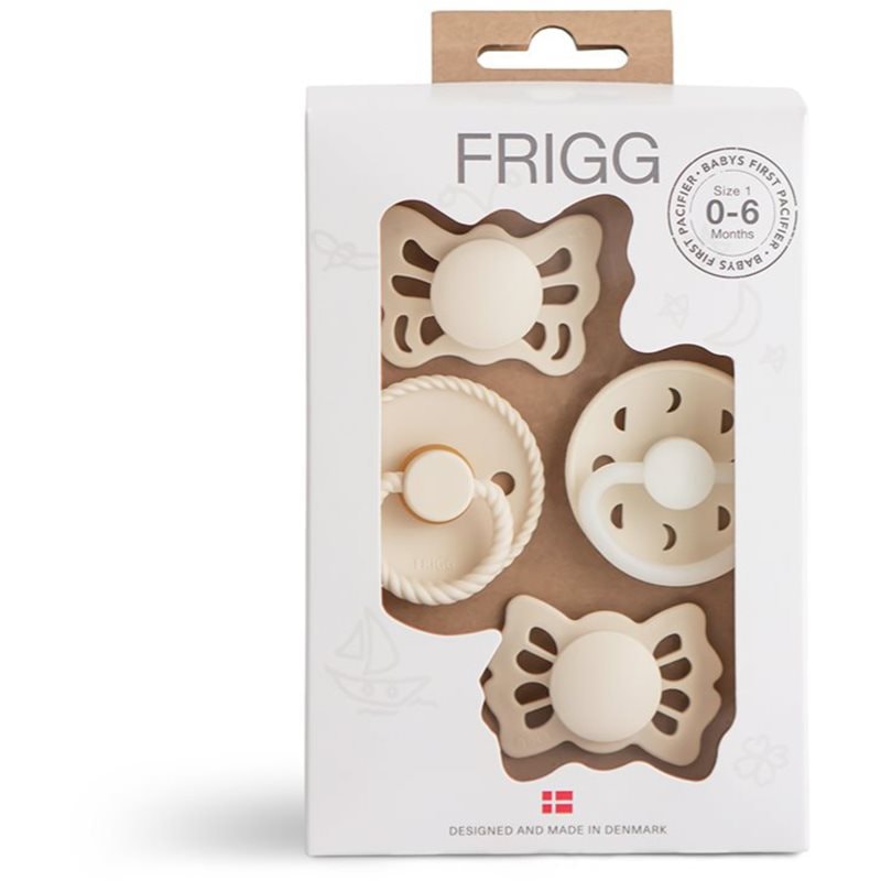FRIGG Baby's First Pacifier Moonlight Sailing биберон Cream - Грижа за тяло - Сравни цени от 1 магазин с безплатна доставка