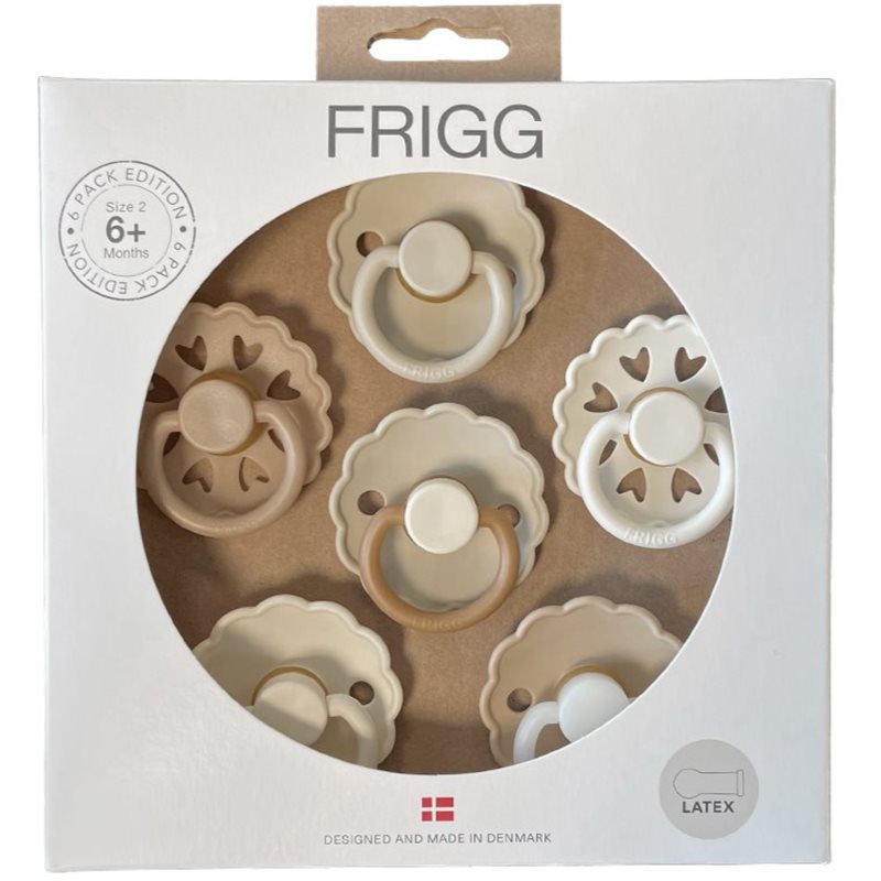 FRIGG 6 Pack Edition Size 2:6-18 months биберон Cinnamon Charm - За деца - Сравни цени от 1 магазин с безплатна доставка