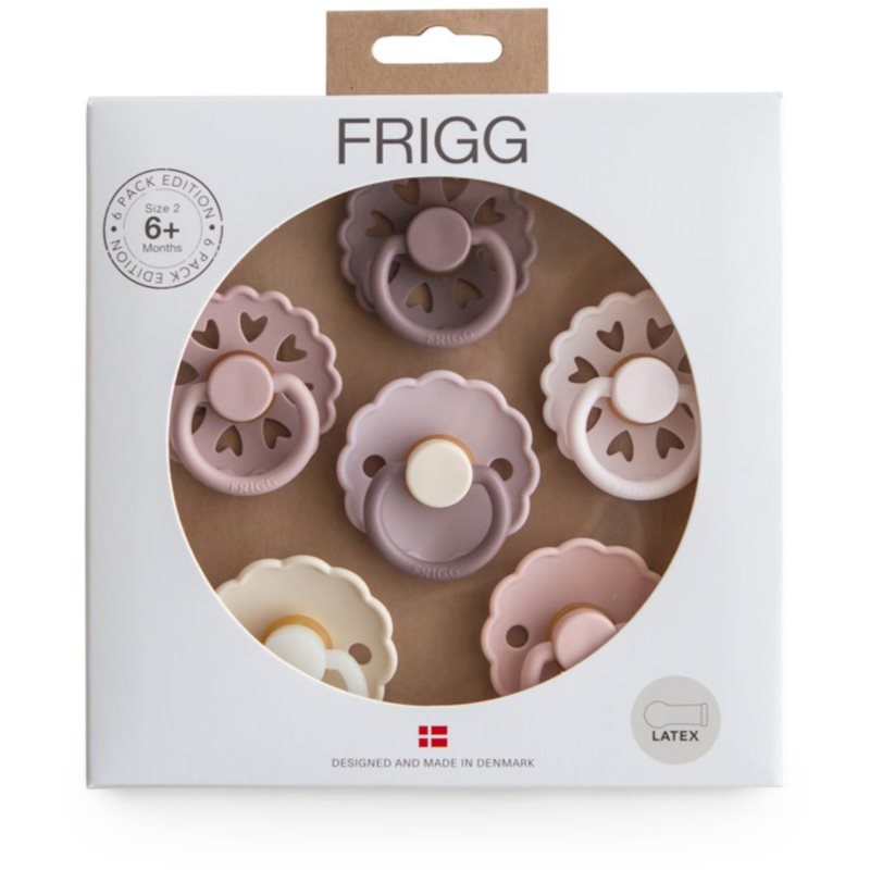 FRIGG 6 Pack Edition Size 2:6-18 months биберон Blooming Love - За деца - Сравни цени от 1 магазин с безплатна доставка