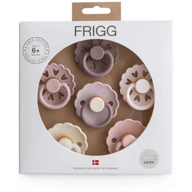 FRIGG 6 Pack Edition Size 2:6-18 months биберон Blooming Love - За деца - Сравни цени от 1 магазин с безплатна доставка