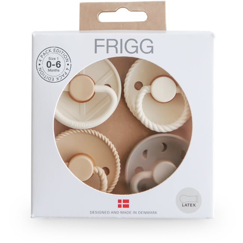 FRIGG 4 Pack Edition Size 1:0-6 months биберон Crystal Sparkle - За деца - Сравни цени от 1 магазин с безплатна доставка