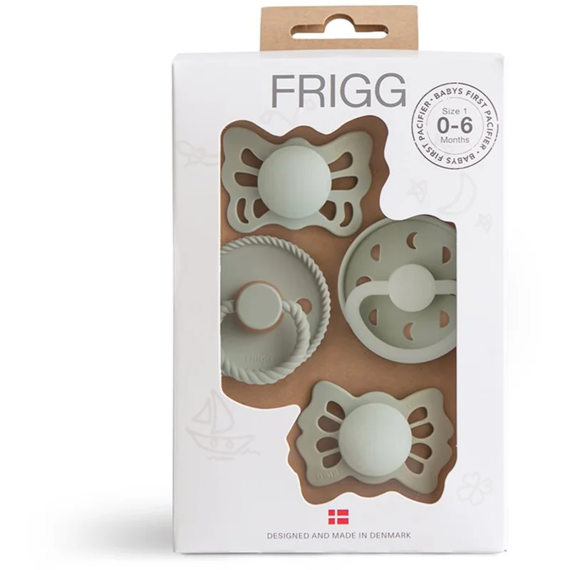 FRIGG Baby's First Pacifier Moonlight Sailing биберон Sage