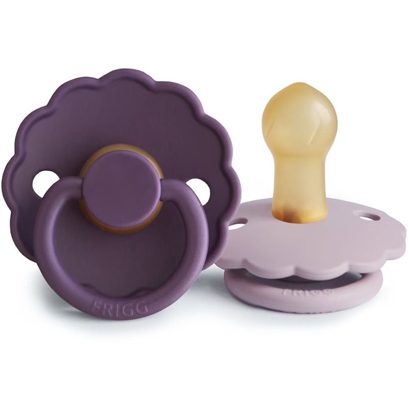 FRIGG Daisy Size 1:0-6 months биберон Violet Dream/Soft Lilac - За деца - Сравни цени от 1 магазин с безплатна доставка