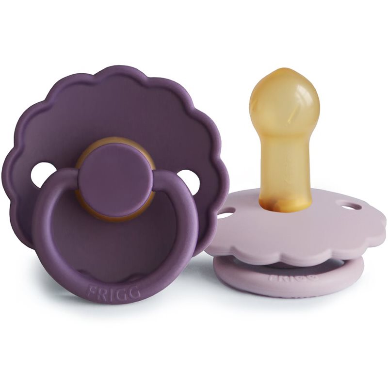 FRIGG Daisy Size 2:6-18 months биберон Violet Dream/Soft Lilac - За деца - Сравни цени от 1 магазин с безплатна доставка
