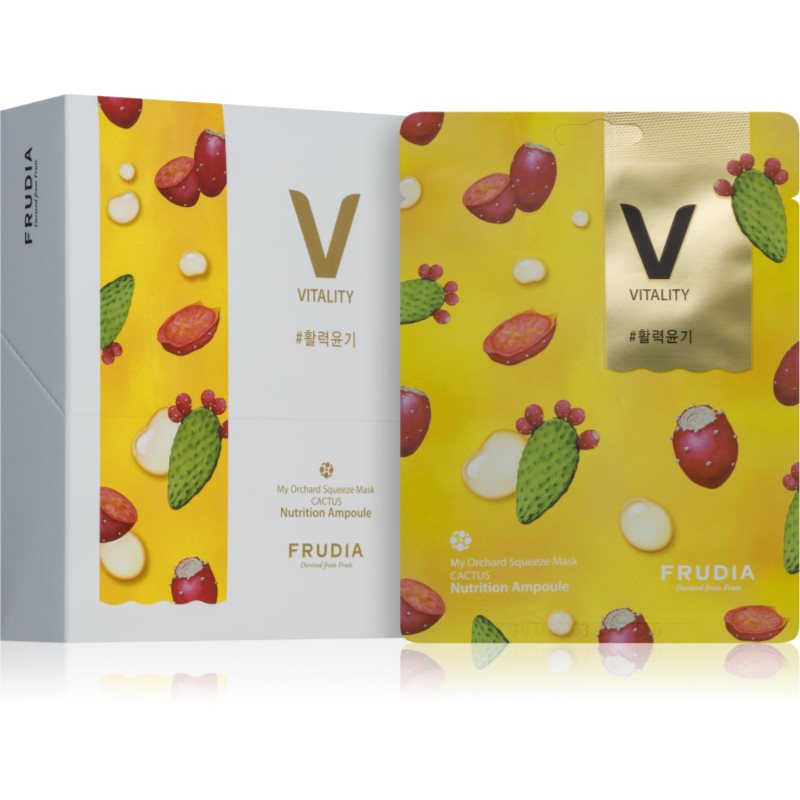 Frudia My Orchard Cactus платнена маска с ревитализиращ ефект 10x - Грижа за лице - Сравни цени от 1 магазин с безплатна доставка