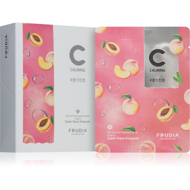 Frudia My Orchard Peach озаряваща платнена маска 10x - Грижа за лице - Сравни цени от 1 магазин с безплатна доставка