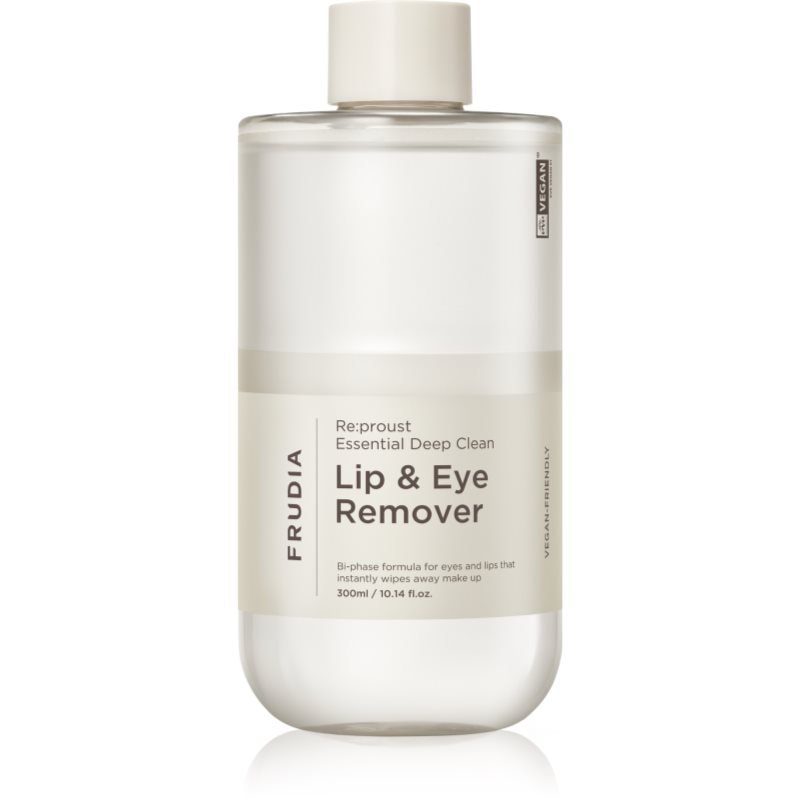 Frudia Frudia Re:proust Essential Deep Clean двуфазен лосион за грим за чувствителна кожа на лицето - Унисекс парфюм 300мл - Сравни цени от 1 магазин с безплатна доставка
