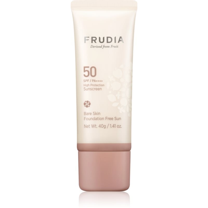 Frudia Sun Bare Skin Foundation минерален защитен флуид за лице да уеднакви цвета на кожата SPF 50 - Грижа за тяло - Сравни цени от 1 магазин с безплатна доставка