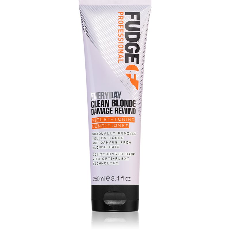 Fudge Fudge Everyday Clean Blonde Damage Rewind Conditioner балсам за ежедневна употреба за блонд коса и коса с кичури - Унисекс парфюм 250мл - Сравни цени от 1 магазин с безплатна доставка