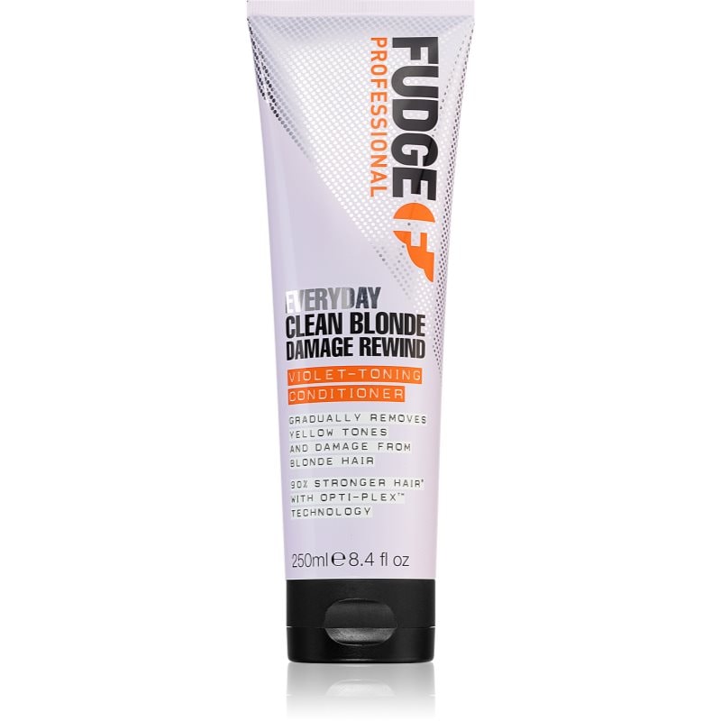 Fudge Everyday Clean Blonde Damage Rewind Conditioner балсам за ежедневна употреба за блонд коса и коса с кичури - Грижа за коса - Сравни цени от 1 магазин с безплатна доставка