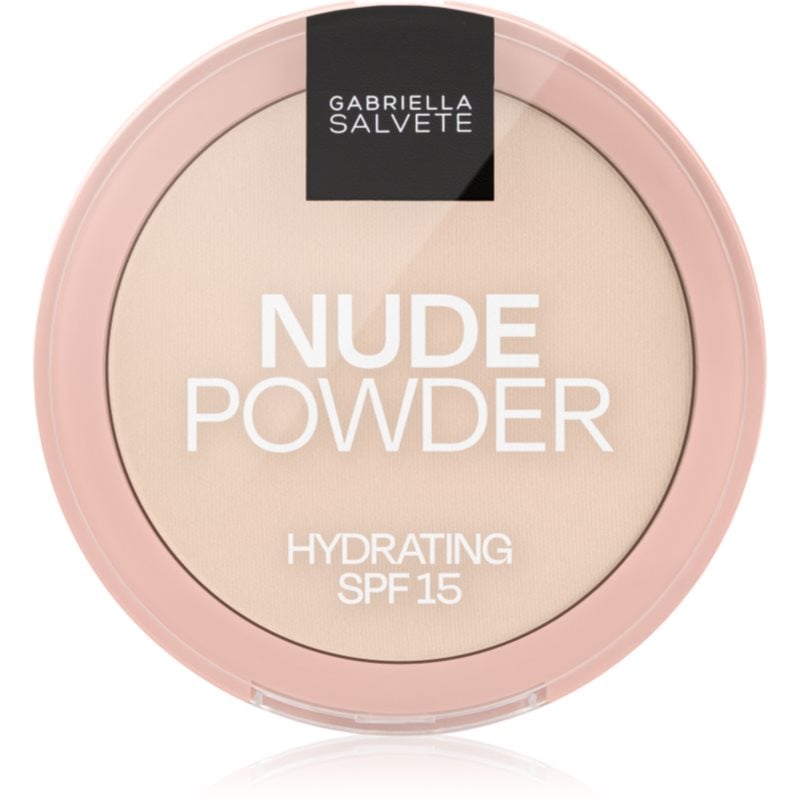 Gabriella Salvete Fixing Powder Hydrating нежна компактна пудра SPF 15