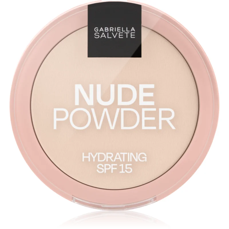 Gabriella Salvete Fixing Powder Hydrating нежна компактна пудра SPF 15
