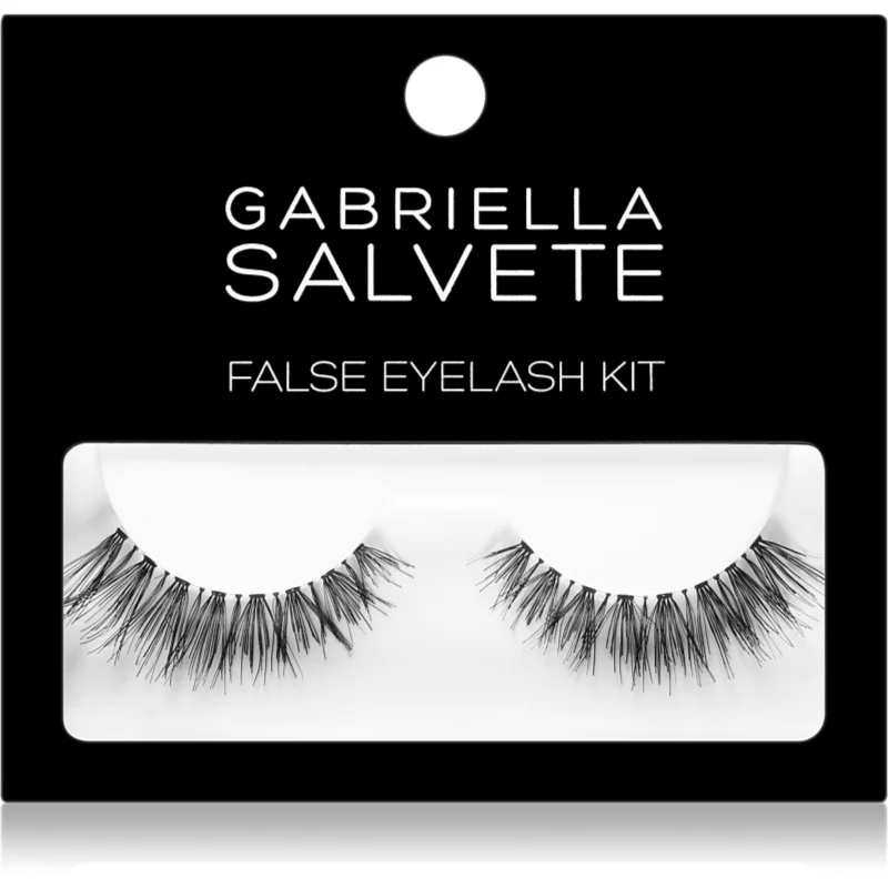 Gabriella Salvete False Eyelash Kit изкуствени мигли с лепило тип Basic Black - Грим - Сравни цени от 1 магазин с безплатна доставка