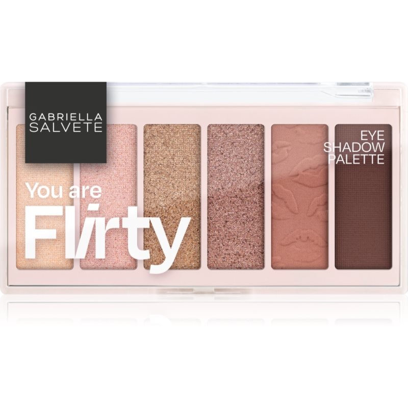 Gabriella Salvete Eyeshadow 6 Shades Palette палитра от сенки за очи - Грим - Сравни цени от 1 магазин с безплатна доставка