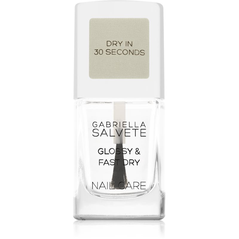 Gabriella Salvete Nail Care Glossy & Fast Dry бързосъхнещ топ лак за нокти