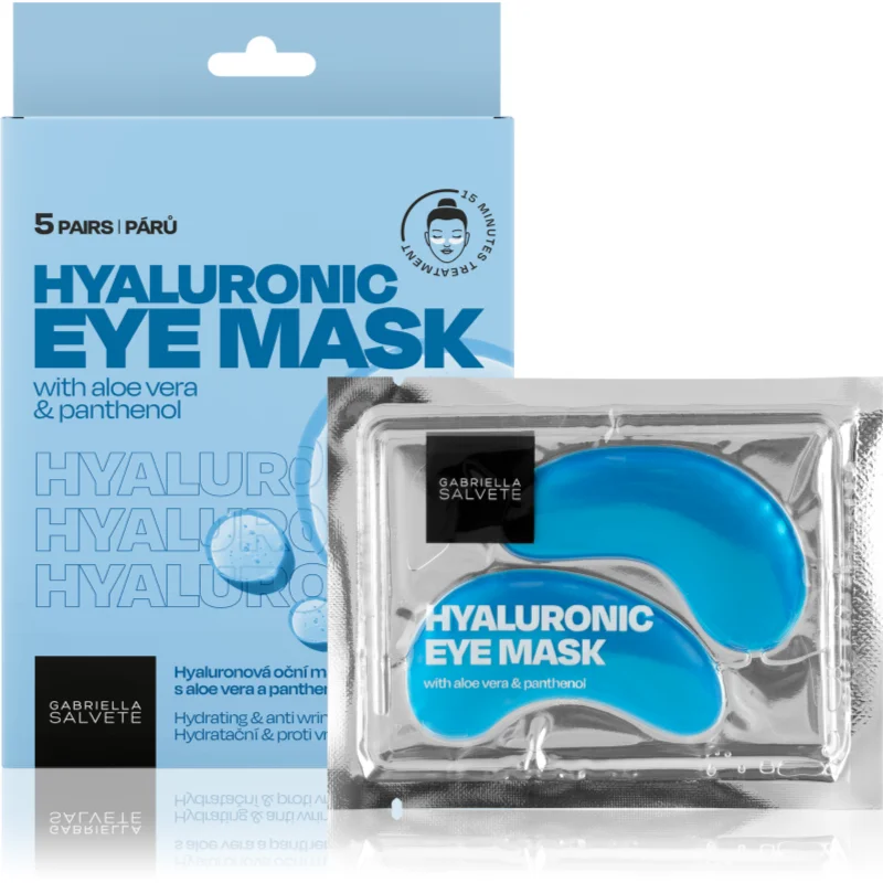 Gabriella Salvete Eye Mask Hyaluron маска за очи против бръчки, фоликули и тъмни кръгове