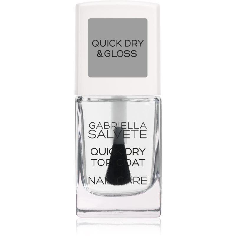 Gabriella Salvete Nail Care Quick Dry & Gloss бързосъхнещ топ лак